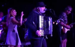 Richard Lucente of The Bon Ton Soul Accordion Band